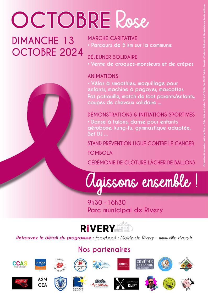 Affiche octobre rose