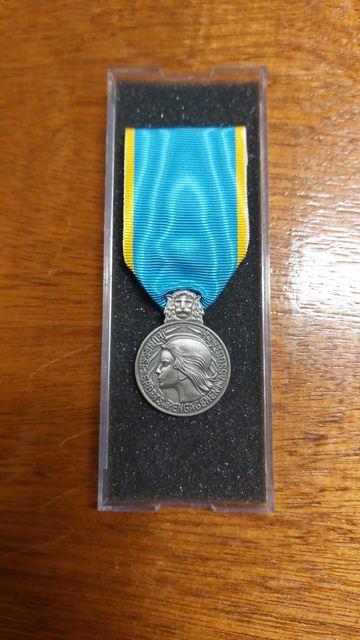 médaille argent virginie