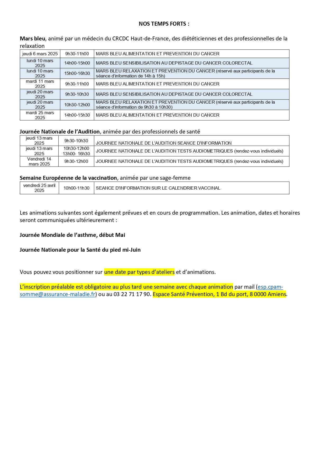 Programme animations espace sante prevention 1er semestre 2025 1 page 0003